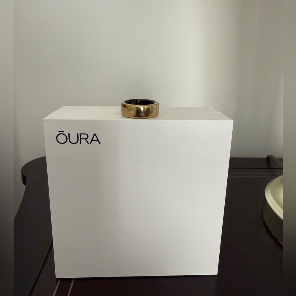 Oura Smart Ring (Gold) - OURA Gen 3 Size 7